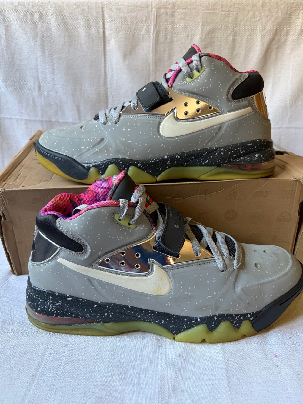 Nike Air Force Max 2013 All-Star Rayguns Barkley CB 34 Posite Size 13 597799-001